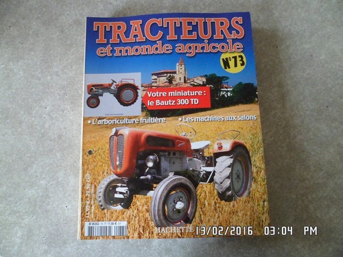 Fascicule tracteurs monde - fascicule, et