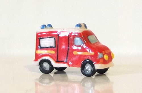 Feve camion pompier - feve,