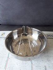 PANIER INOX POUR COCOTTE MINUTE DIAMETRE 21,5 CM + REHAUSSEUR