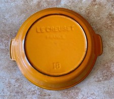 Plat Rond Le Creuset  Orange