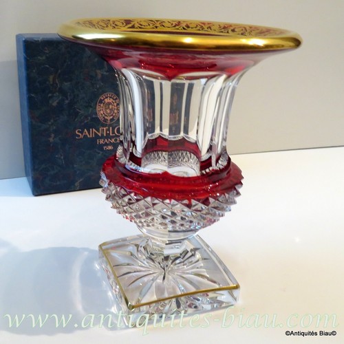 Vase versaille rouge saint - versaille,