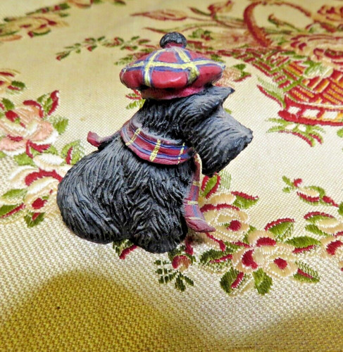 Figurine resine fox - figurine, terrier