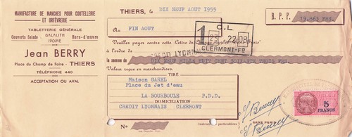 Thiers coutelier jean - thiers, berry
