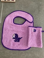 bavoir enfant éponge+gant