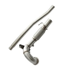 Inox Descente 3 " 76mm VW Golf
