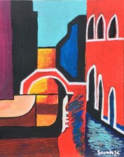 Superbe " Vue de Venise "