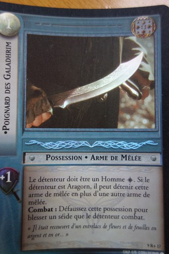 Poignard des galadrims - des,