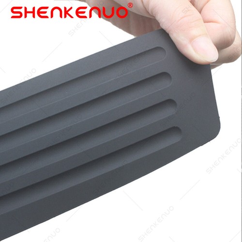 Black car rear bumper - car,