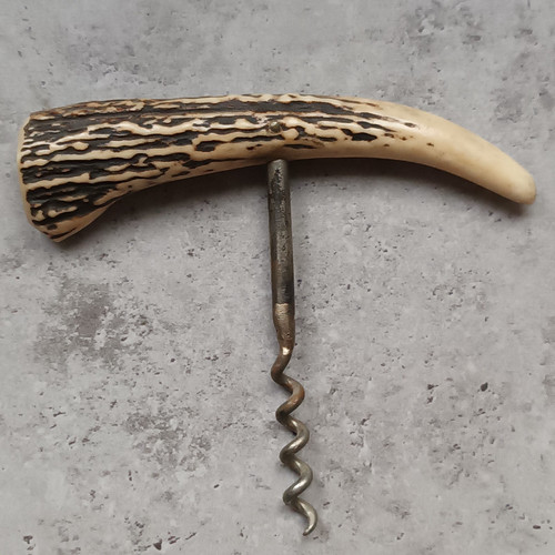 Ancien tire bouchon manche - ancien,