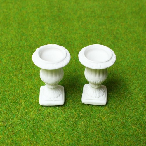 Pot fleurs blanc - de,