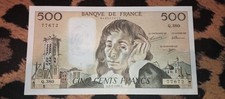 Billet 500 Francs Pascal 2/1/1992 