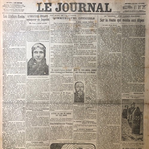 Journal ww1 1915 - 09/06/1915, #