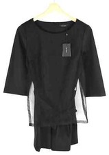 COP COPINE Envie Combinaison Femme (UE) 42 Devant En Maille Manches 3/4 Noire