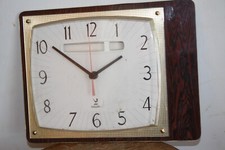 PENDULE MURAL JAZ VINTAGE  Années 70 fonctionne