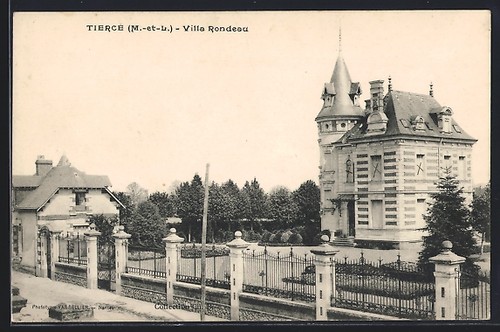Cpa tiercé villa - cpa, rondeau