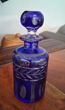 beau flacon  cristal baccarat ? verrerie France vitrine