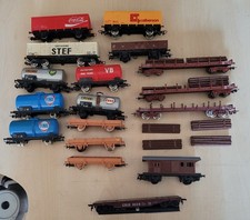 JOUEF Sncf  Ho lot de 17 wagons de marchandises Dont 2 Américains 