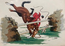 Lithographie coloriée au