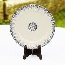 Ancienne assiette montée - , à
