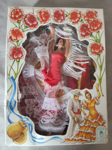 Vintage poupée espagnole - poupée,