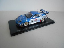 PORSCHE 996 GT3 RS  N°72  LE MANS 2002 SPARK  1/43