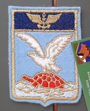Patch Aéronavale Flottille embarquée 4 F Alizés ORIGINAL 1970s feutrine Marine