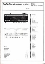 Service Manuel D'Instructions