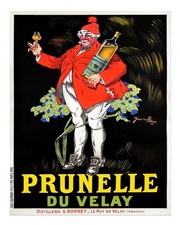 Affiche vintage Prunelle Du