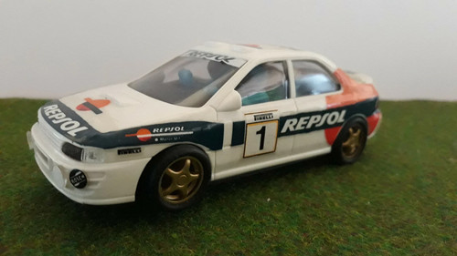 Voiture slot subaru 1 repsol - slot,
