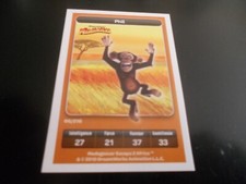 Carte Carrefour Dreamworks n° 66 madagascar phil