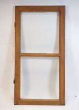 Vintage Campagne Déco Vieux Verglastes Bois Fenêtre Dvisée en Deux Parties Env.