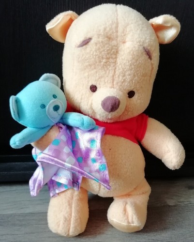 Peluche doudou winnie ourson - winnie, l'ourson