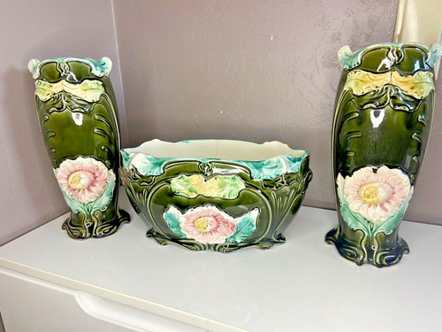 Vases barbotine gustave - barbotine, de
