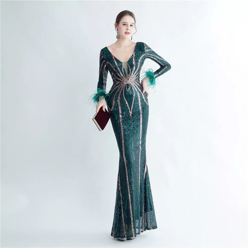Robe élégante longue - robe,