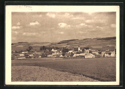 Carte postale novy rychnov - carte,