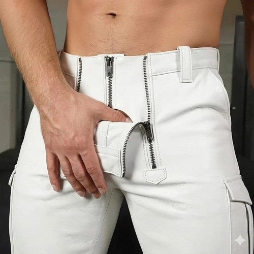 Nouveau short cuir - en,