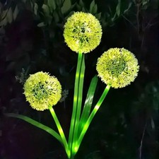Lampe Solaire Fleur Pissenlit