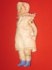 Poupée Miniature Ancienne  Mignonette de 8,5 cm bras articulés