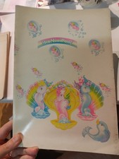 My Little Pony Grand Cahier A4 Ligné 1985 Mon Petit Poney G1 Collection