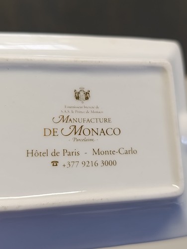 Cendrier porcelaine hôtel - porcelaine,