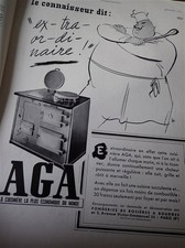 cuisinière AGA + ANIS GRAS