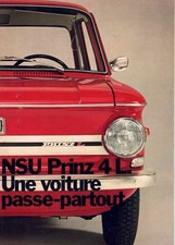 Catalogue brochure NSU Prinz 4