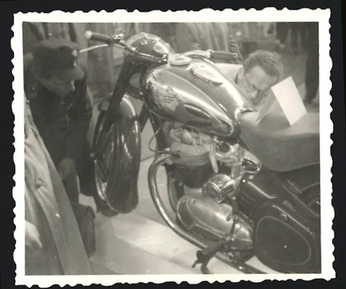 Photographie moto jawa - moto, ohc