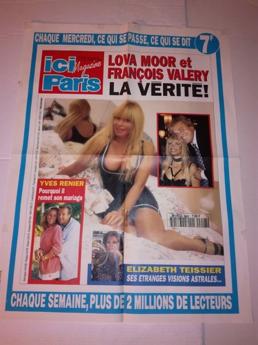 Affiche ici paris 1995 - "ici,