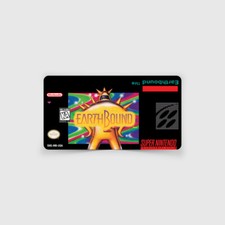 Étiquette SNES / Label : Earthbound