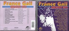 CD 16 TITRES FRANCE GALL GREATEST HITS BEST OF LES PREMIERES ANNEES DE 1994