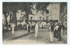 38 URIAGE LES BAINS  LES JEUX DE BOULES  PETANQUE