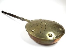 Chauffe-Lit En Cuivre Et