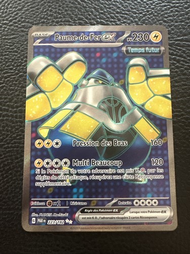 Carte pokémon paume fer ex - carte,