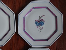 LIMOGES PORCELAINE 6 ASSIETTES